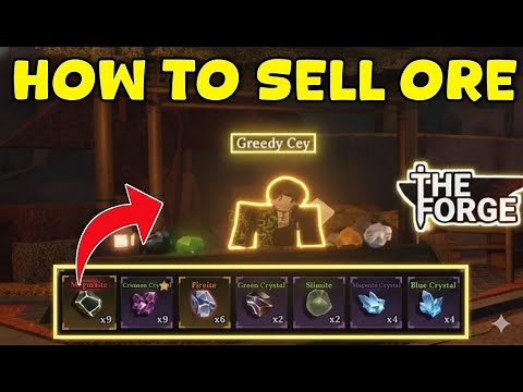 How to Sell Ores in The Forge | Quick & Easy Guide