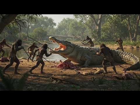 Life 2 Million Years Ago | When Humans Battled Crocodiles for Food