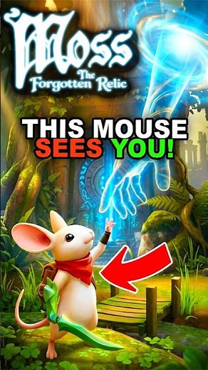 (AD) Don’t Skip This Game If You Love Stray and Zelda! - MOSS THE FORGOTTEN RELIC ‪@PolyarcGames‬