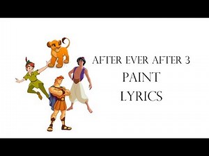 After Ever After 3 - Paint lyrics