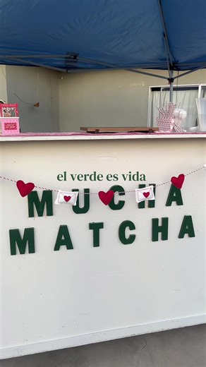 lo tomamos muy literal y abrimos un matcha cart 🤣☺️ #muchamatcha | matcha