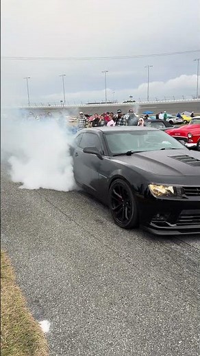 ZL1 Camaro massive burnout