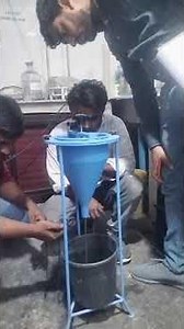 Grout Testing: Fluidity test by cone method