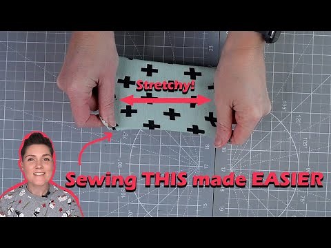 How to Sew Jersey and Stretchy Fabrics | Sewing Knits without an overlocker | Stretch Sewing Tips