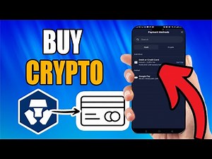 How To Buy Crypto With A Credit Card On Crypto.com - Best Method