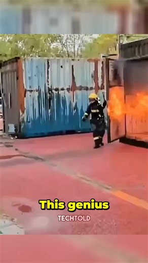 Firefighter's Water Shield Technique Explained