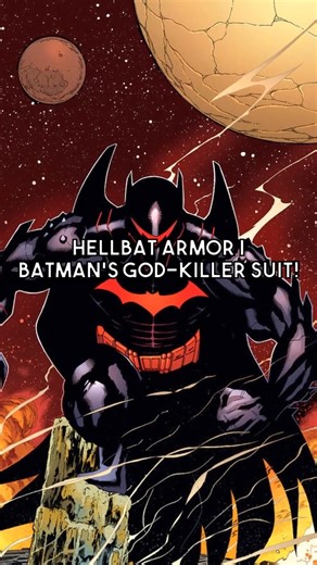 Hellbat Batman Suit Explained: Powers, Feats vs Darkseid (Justice League Armor Origin) #shorts