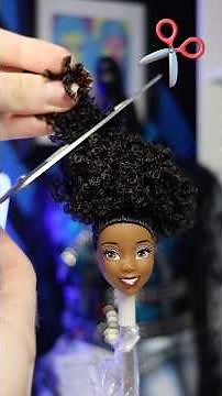 Disney princess Tiana Doll Makeover #shorts