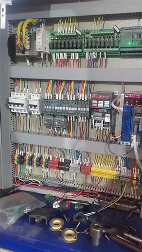 Automation control panel for induction machine #induction #automation #spm #youtubeshorts