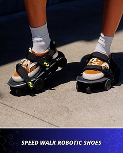 Ready to walk faster without breaking a sweat? Strap on these lightweight robotic shoes and boost your speed with ease! 🚶‍♂️✨ | Startup Selfie