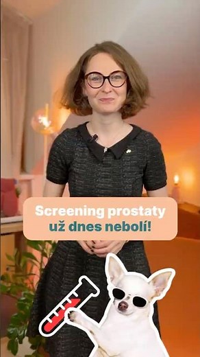 Screening prostaty už dnes nebolí! 🥳