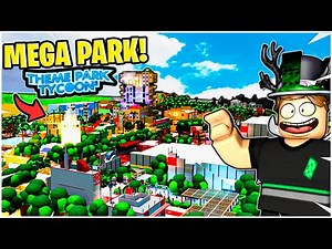 EPIC Disney *MEGA PARK* In Theme Park Tycoon 2! 😲