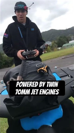 FPV JETMAN OUT NOW ON CHANNEL 🛩+🪂 #wingsuit #rc #flight #jetpack