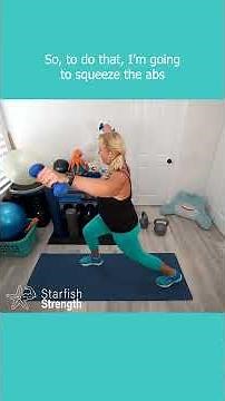 Dumbbell Rear Lunges With Lateral (Side) Raises