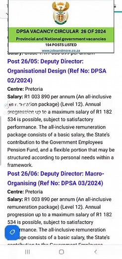 Latest DPSA Vacancies in South Africa | Job Opportunities & More