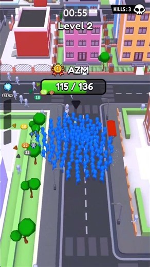 Crowd City Speed Run! 🏃‍♂️💨 #shorts #crowdcity #gaming