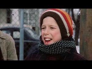 A Christmas Story - The Triple Dog Dare Clip -Tongue Stuck to Pole Scene- Tongue Stuck - Double Dare