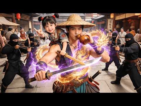 醉酒瞬間劍出鞘一招擊翻所有黑幫！單身奶爸實為絕世劍神！公主見識到他的威猛連夜逼婚！#古裝 #逆襲 #隱藏大佬