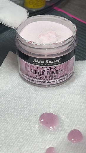 Mia Secret Cool Pink Nail Acrylic Powder Review