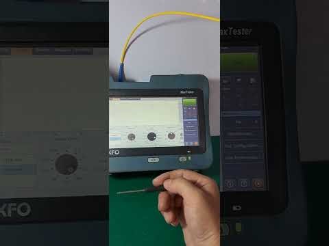 How to Use EXFO max tester OTDR.