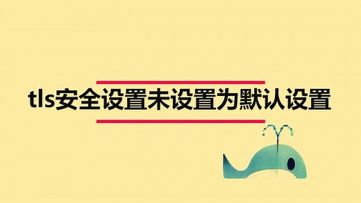 tls安全设置怎么设置为默认