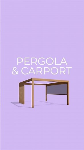 Pergola & carport : une structure, de multiples possibilités