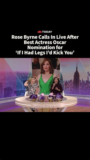 Rose Byrne Discusses Her First Oscar Nomination