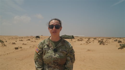 Interview: US Army 1st Lt. Rachel Blumenthal discusses IED detection, threat mitigation skills during African Lion 26
