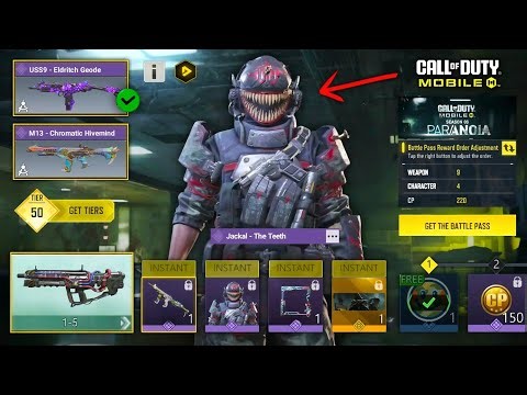 [BEST BP] Season 3: Paranoia Battle Pass Detailed Look! Gameplay + ALL New Skins & More! CODM