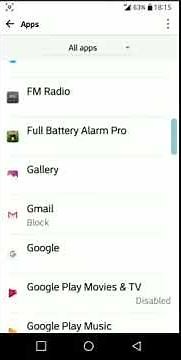 How to disable and enable notification on LG phones