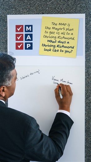 This week Mayor Danny Avula’s administration launched the Mayoral Action Plan (MAP) 🗺️ The MAP spells out specific goals within each of the Mayor’s seven pillars, as well as numerous metrics that the City will develop and track to measure our progress. Together, the pillars and the MAP are the roadmap for building a Thriving Richmond. 🏛️ Read the full MAP by visiting go.rva.gov/MAP and watch the MAP Launch Event on our YouTube featuring remarks from City leaders: go.rva.gov/MAPevent | City of 