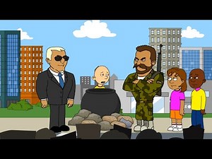 The End Of Military School | Caillou Goes To Military School: Episode 7