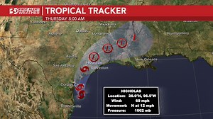 Tropical Storm Nicholas is within hours of landfall in Texas