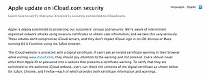 Apple responds to iCloud network attacks with guide on verifying browser security - 9to5Mac