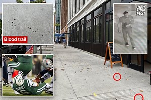 Exclusive | Ghoulish gawkers turn bloody Mark Sanchez crime scene into Indianapolis tourist attraction