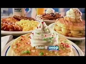 IHOP Holiday Hotcakes - Christmas Commercial 2011