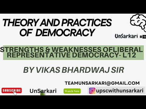Weakness and Strength of Liberal Representative Democracy