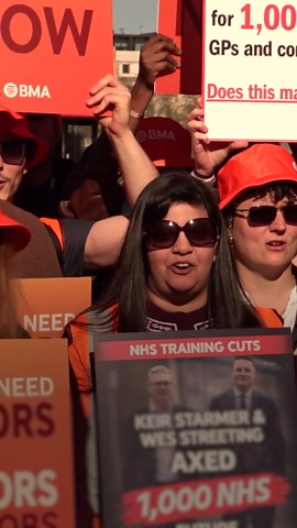 Resident doctors in England begin six-day strike