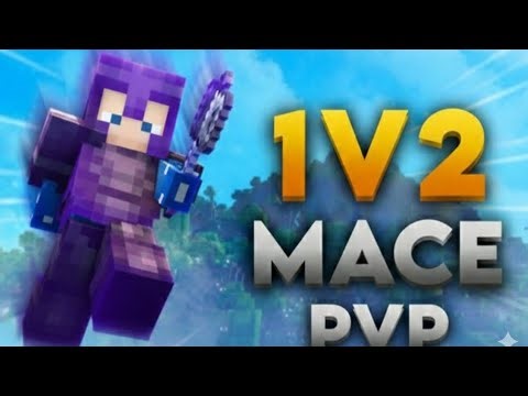 Insane 1v2 Mace PvP (MCPE) 🔥