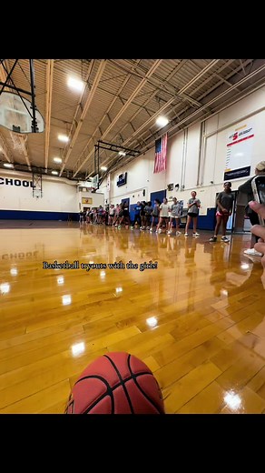 First day of tryouts, and all the girls did amazing!😍 #basketball #girls #bms #fyp