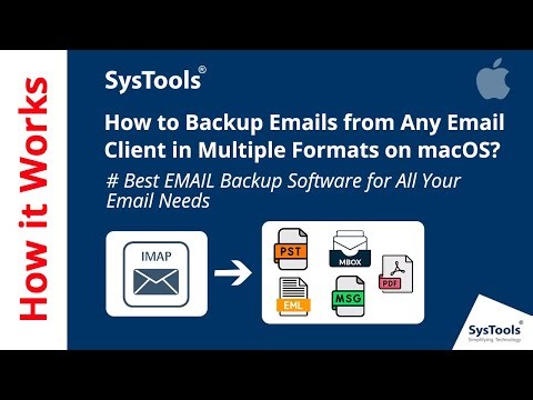 SysTools Mac Email Backup Wizard | macOS Email Backup Software for Bulk & Multiple Mailboxes