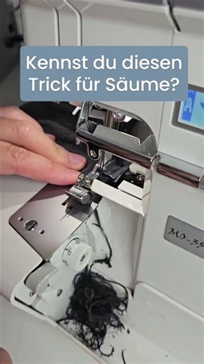 Trick for beautiful T-shirt hems #sewing #learnrosewing #sewingtutorial