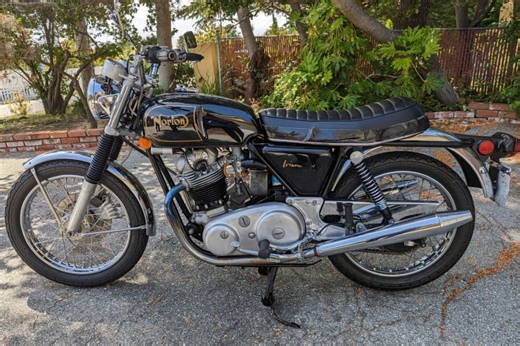 No Reserve: Original-Owner 1972 Norton Combat Commando 750 Roadster