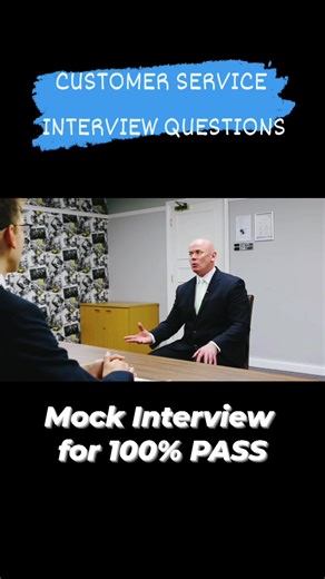 Customer Service interview questions tips Mock interview for 100% pass results CUSTOMER SERVICE Interview Questions & Answers! (How to PASS a CUSTOMER SERVICE Job Interview!) #fbreelsvideo #English #businessenglish #interviewtips #interviewquestions #Jobs #interview #jobinterview #interviewskills #fypシ゚ #foryou #everyone #customerservice #facebookviral #viralvideo | English Tuition