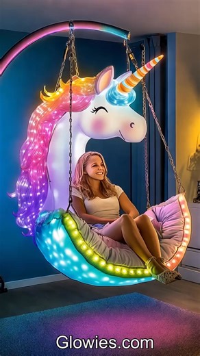 127K views · 1.9K reactions | The unicorn swing is so much fun to sit...