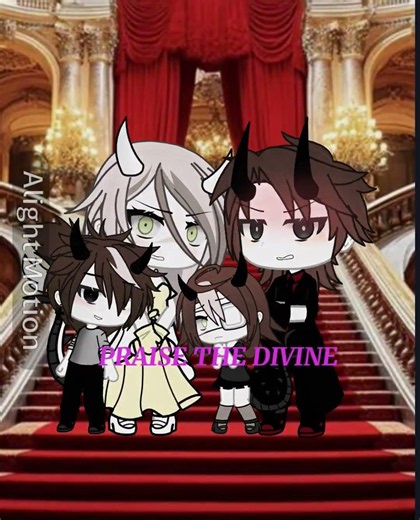 GO-JI-RA PRAISE THE DIVINE TREND 'SORRY THERE IS TOO MANY GLITCH '#gacha #gachalife #gachaedit