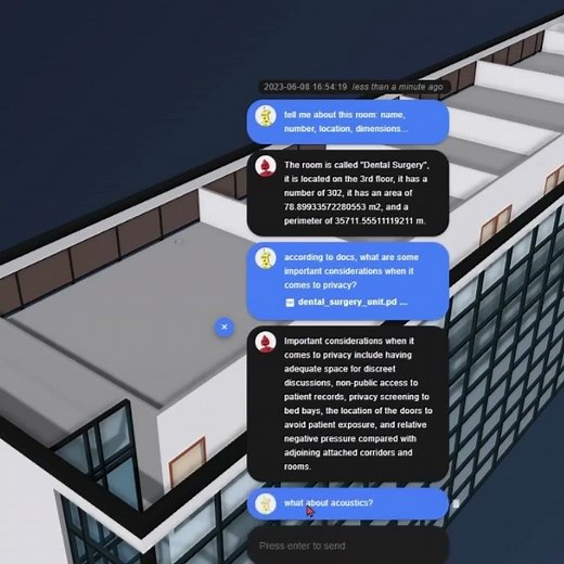 AI-Powered Conversations with Speckle Data