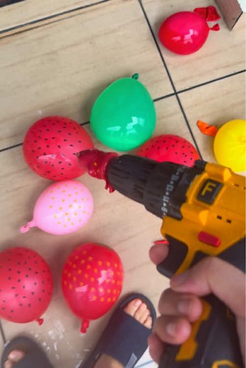 #Balloon#drill #asmr#immersive#squishy | balloon