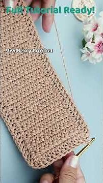 Review How to Crochet Tote Bag | Crochet Bag Beginners Friendly | ViVi Berry Crochet