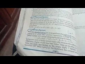 📘 Day 1 | Chapter 2 Part 1 – Decimal & Binary Number System